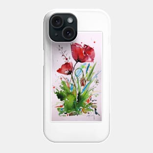 Sweet poppy III Phone Case