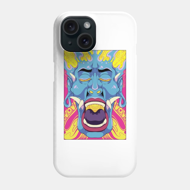 Facial Expressions Phone Case by DotsDizzy