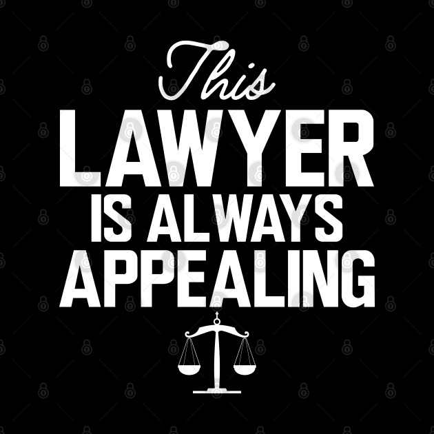 Lawyer - This lawyer is always appealing by KC Happy Shop