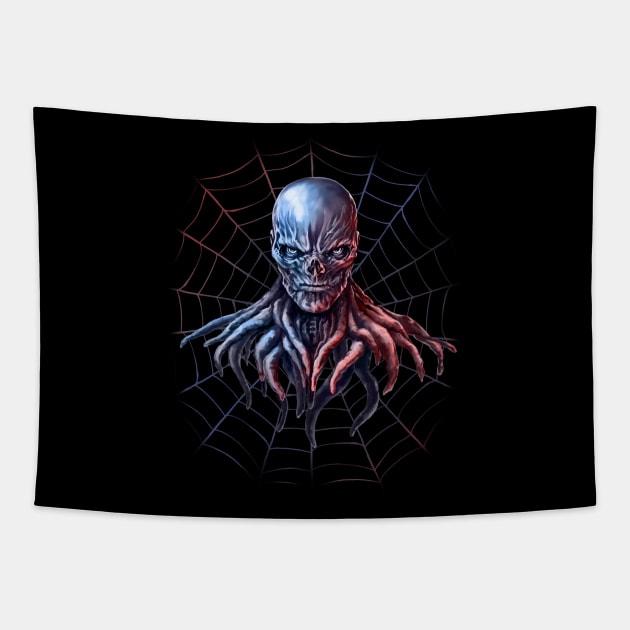 Vecna Web Tapestry by Anilia