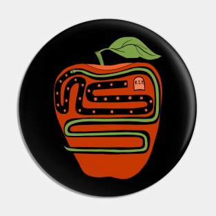 Apple Worm | Tunnel Vision Pin