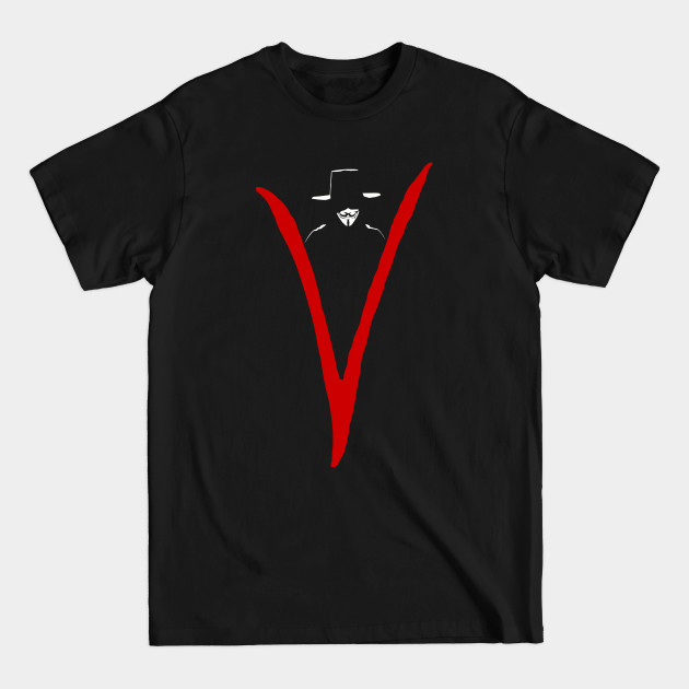 Disover V - V For Vendetta - T-Shirt