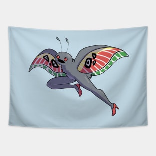 Leggly Mothman Tapestry