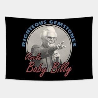 Uncle Baby Billy Righteous Gemstones Fanart Vintage Design 2 Tapestry