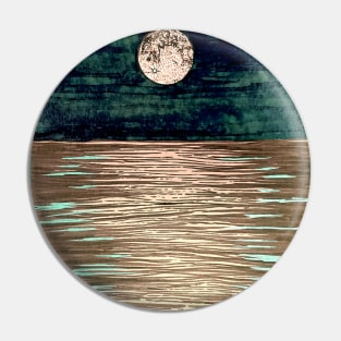 Moonlit Sea Pin