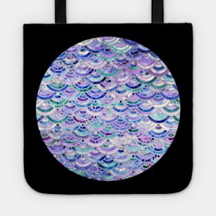 Marble Mosaic in Amethyst and Lapis Lazuli Tote