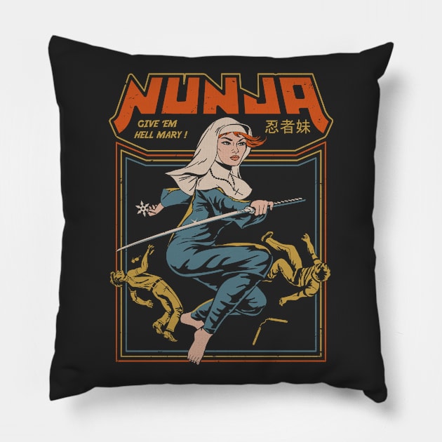 NUNJA Pillow by Elan Harris