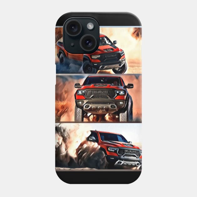 DODGE RAM Phone Case by d1a2n3i4l5