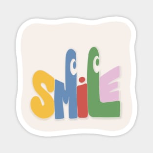 Colourful Smile Magnet