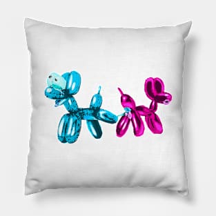 Mating dogs balloon Pillow