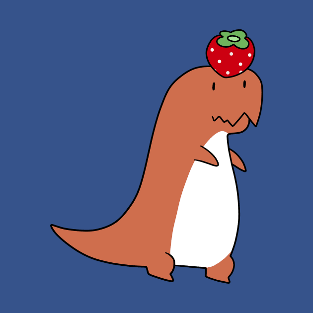 Strawberry T-Rex by saradaboru