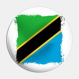 Tanzania artwork Pin