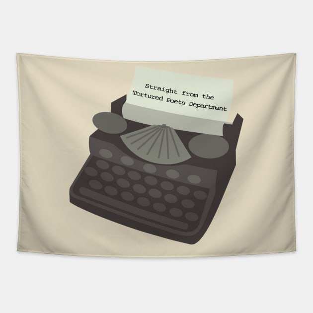 TTPD Typewriter Tapestry by Mint-Rose