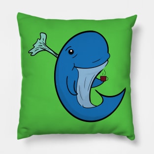 Whale of a time Pillow