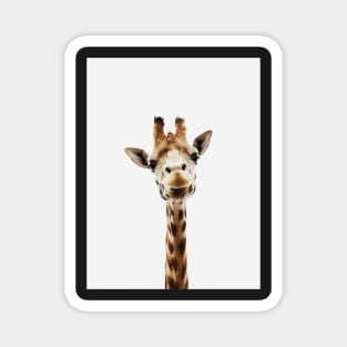 Giraffe print, Nursery art, Giraffe wall art, Animal, Kids room, Modern art, Wall decor Magnet