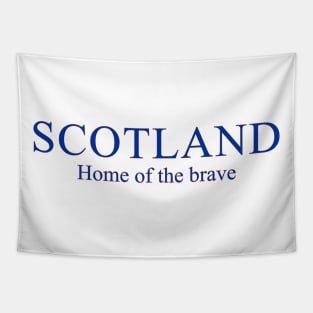 Scotland Home of the Brave Tapestry