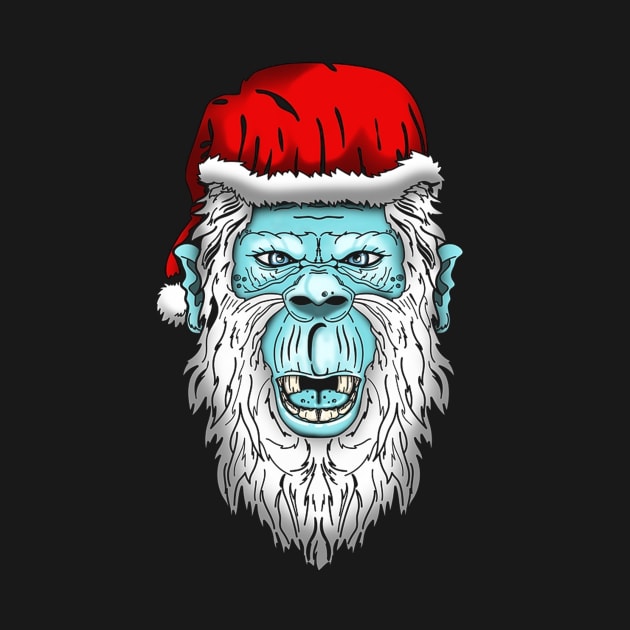 yetti santa by crackdesign