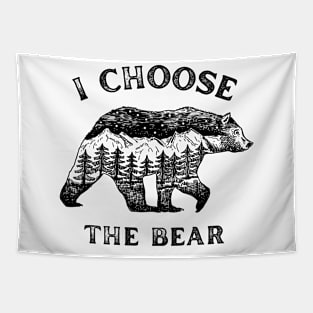 I choose the bear Tapestry