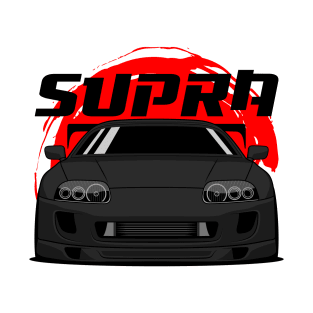 JDM Black Supra T-Shirt