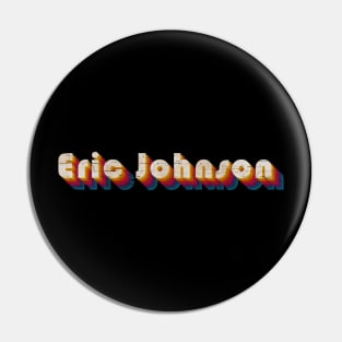 retro vintage Eric Johnson Pin