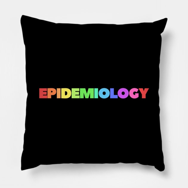 Epidemiology Pillow by 30.Dec