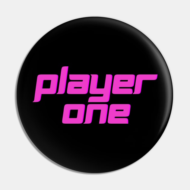 Player One Pin by Designs by Vic