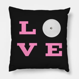 Love Libre - Pink Text Pillow