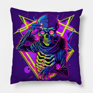 Neon Alien Glow Pillow