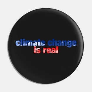 climate change is real Pin