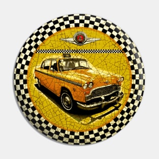 Checker Taxi NY Pin