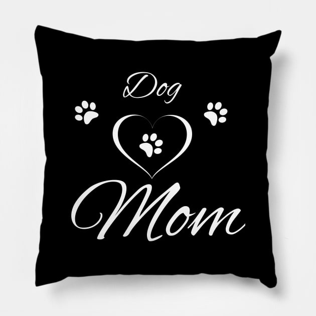 Dog mom Pillow by aboss