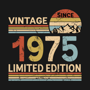 Vintage Since 1975 Limited Edition 48th Birthday Gift Vintage Men's T-Shirt