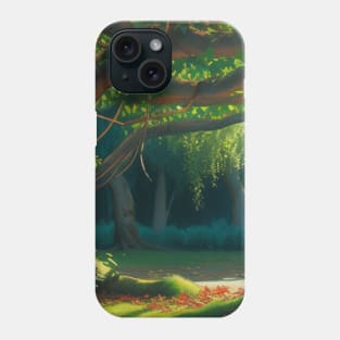 Pantanal Meadow - Lianas and Trees Phone Case