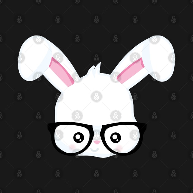 Funny Boys Easter Bunny Face Rabbit Glasses by trendingoriginals