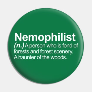 Nemophilist - Definition Pin