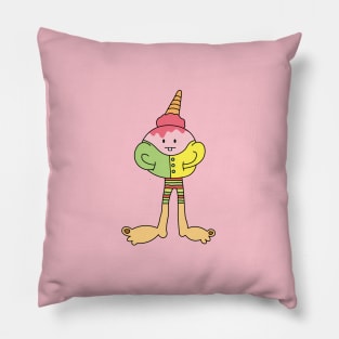 ice cream monster Pillow