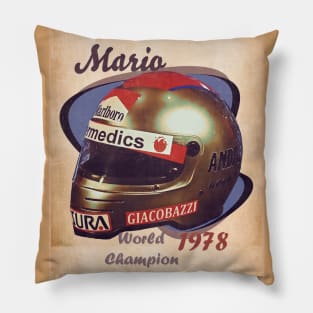 1978 Mario Andretti Pillow