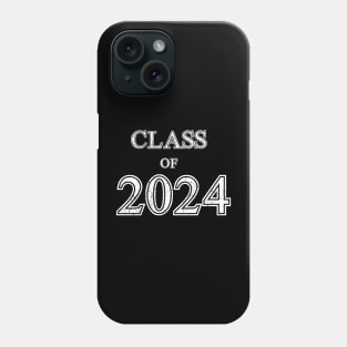 Class Of 2024. Graduation Or First Day Of School. Vintage Phone Case