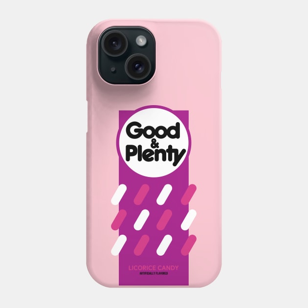 Good & Plenty Phone Case by DCMiller01