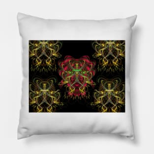 Golden Grasshoppers Pillow