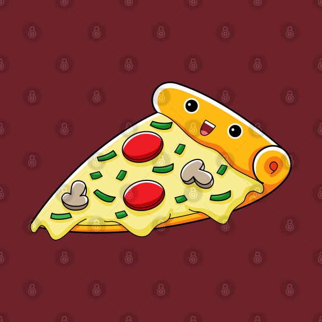 Cute Pizza by MEDZ