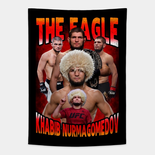 KHABIB NURMAGOMEDOV Tapestry by hackercyberattackactivity