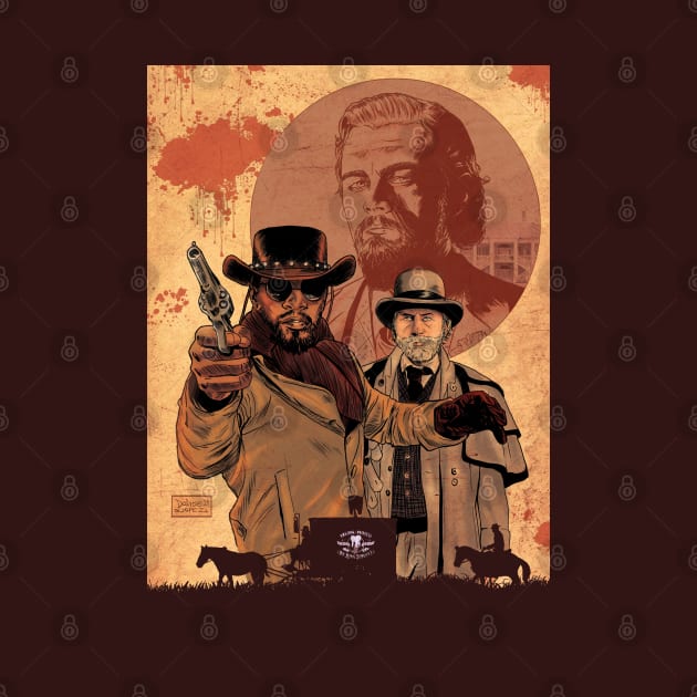 Django Unchained by Davide Lopez Art