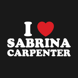 I Heart Sabrina Carpenter T-Shirt