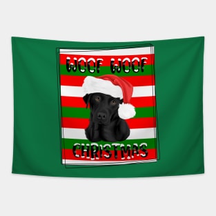 Merry Christmas - Funny Christmas With Dogs Tapestry