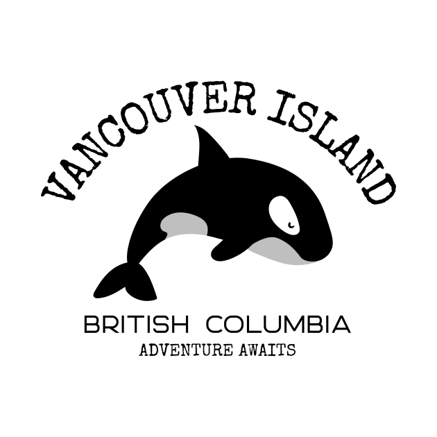 Vancouver Island,  British Columbia Orca by Mountain Morning Graphics