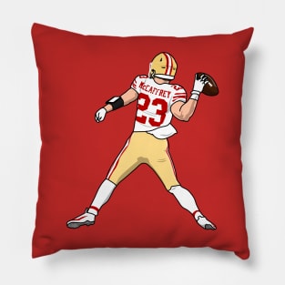 Qb mccafrey Pillow