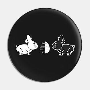 Egg and Bunny, Easter! Pin