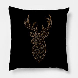 Geometric Deer Pillow