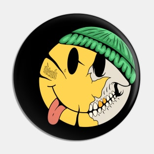 Smiling But Dead Inside Pin